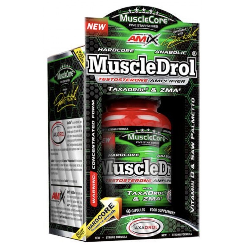 Amix Nutrition MuscleCore DW MuscleDrol Anabolic 60 kapslit